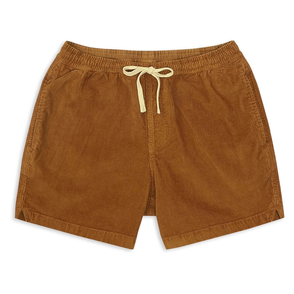 NWT Bearbottom corduroy dark clay 5.5” easy shorts
